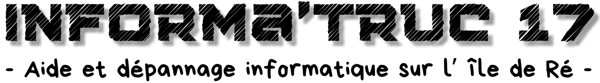 Aide et depannage informatique sur l ile de reok